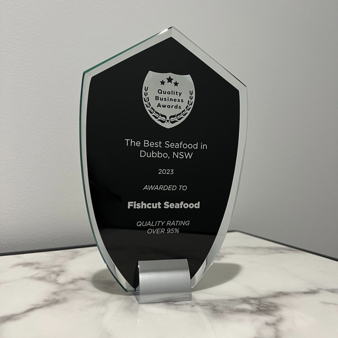 Fishcut Seafood Awarded “The Best Seafood in Dubbo 2023” by The Quality Business Awards.