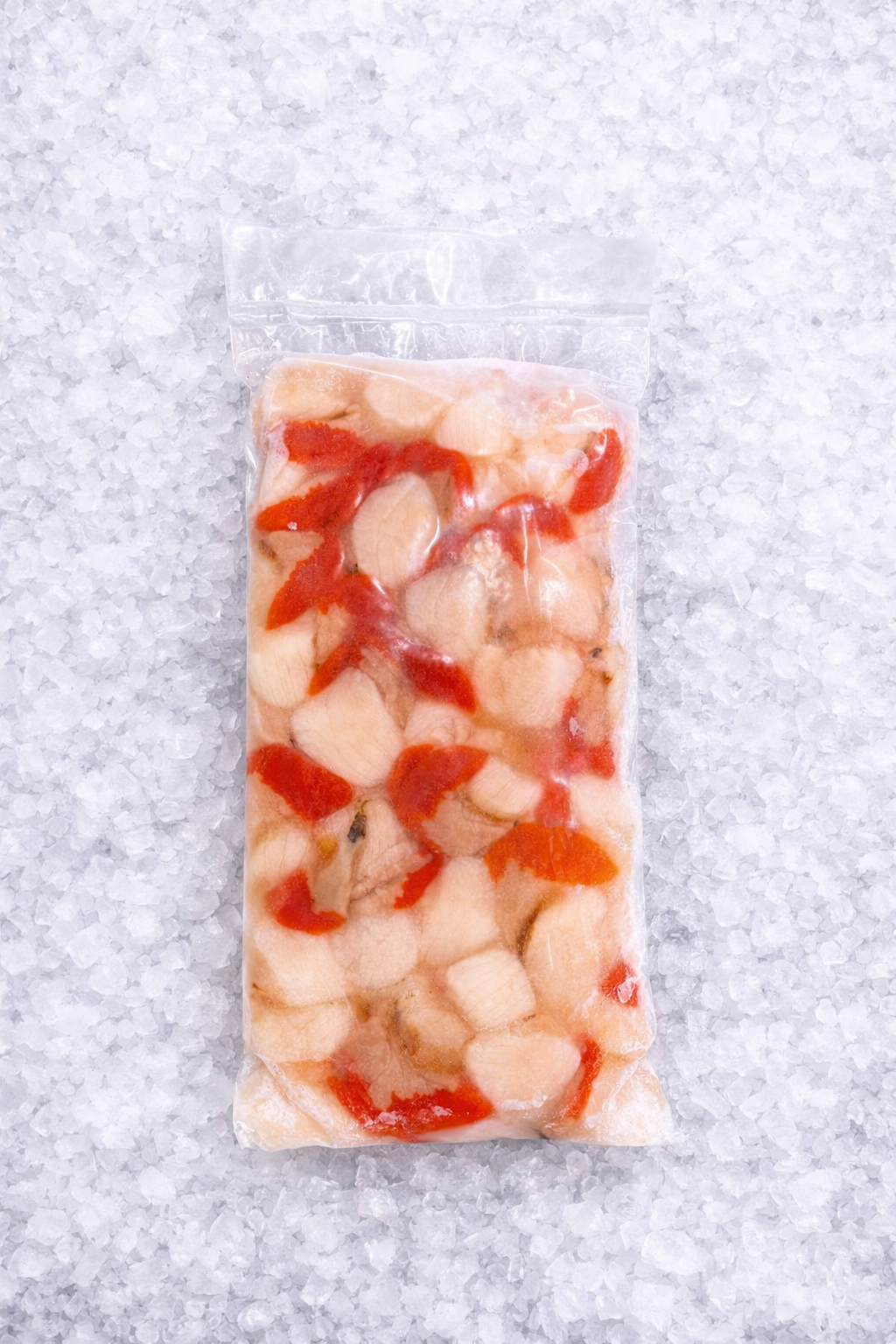 Premium Frozen Victorian Scallops Roe-On (500g)