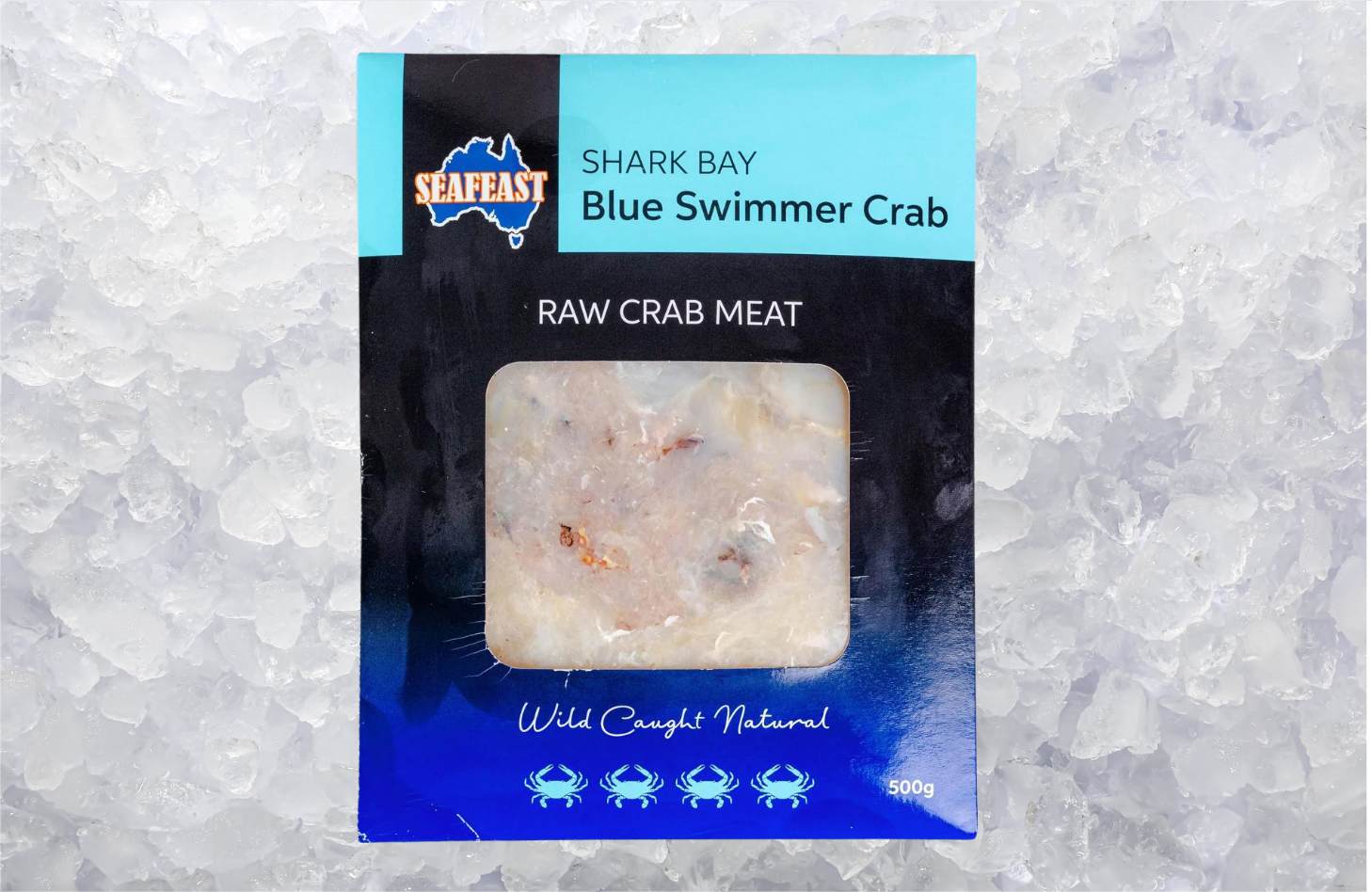 Christmas - Raw Blue Swimmer Crab Meat (500gr)