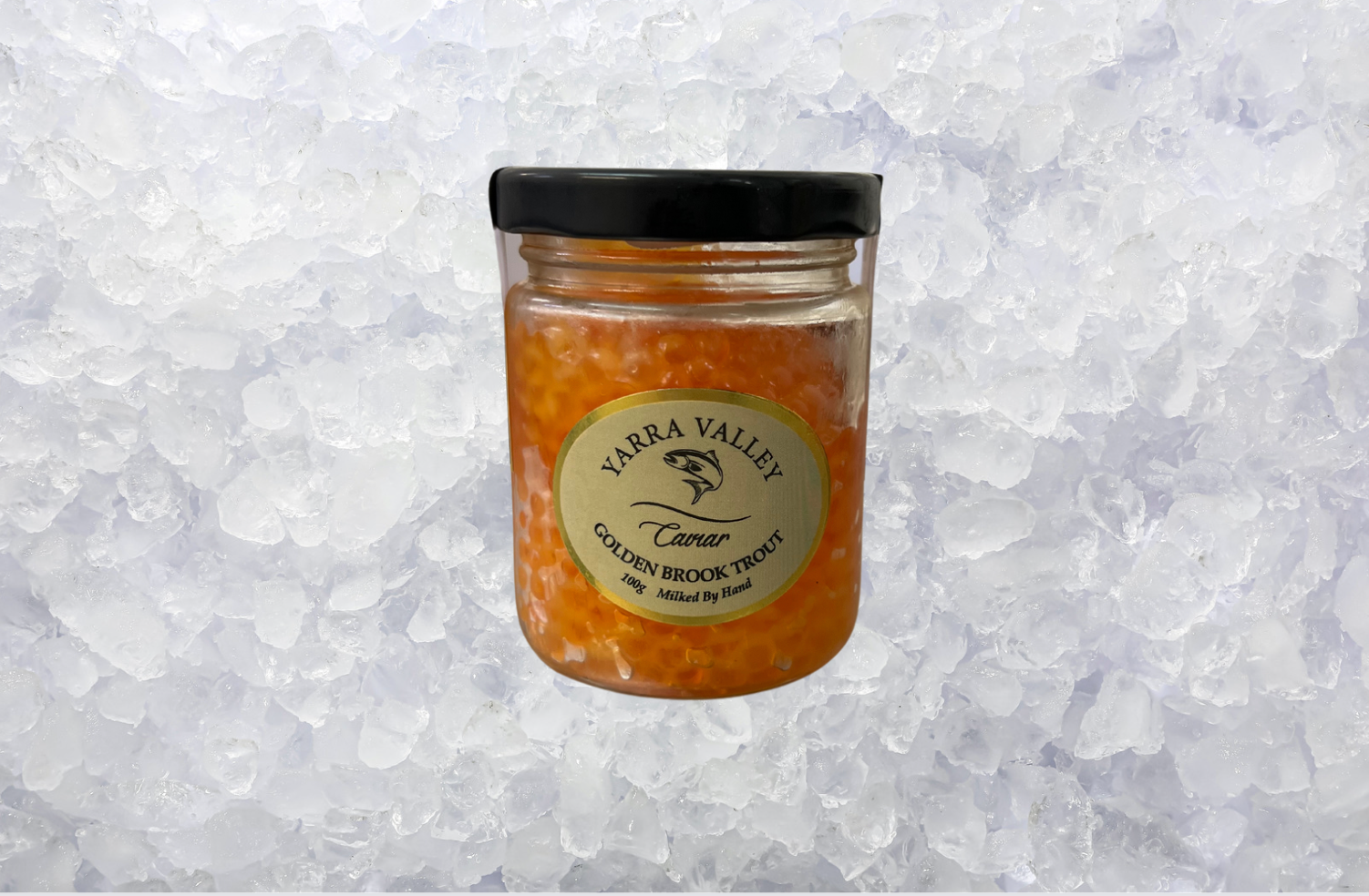 Yarra Valley Golden Brook Trout Caviar (100g)